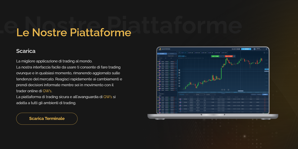 image 1 - QuantumWins.com recensione che spiega il Trading avanzato per il successo globale