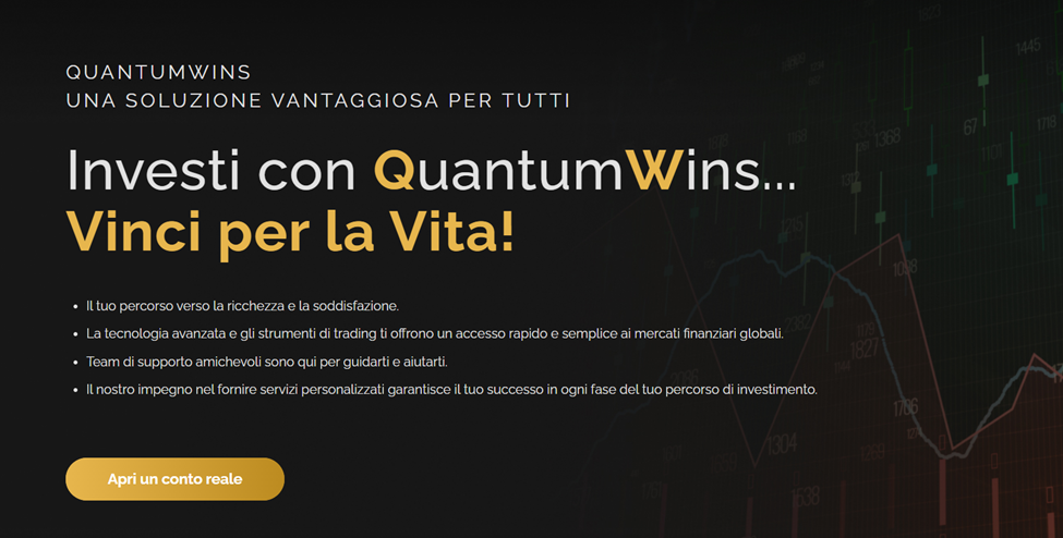 image - QuantumWins.com recensione che spiega il Trading avanzato per il successo globale